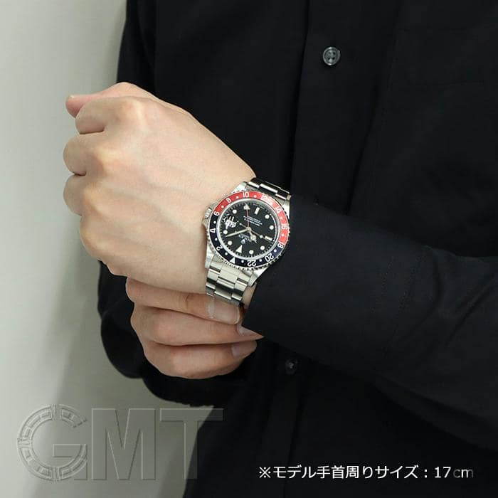 中古)ROLEX ロレックス GMTマスター II 16710 ブラック/レッド