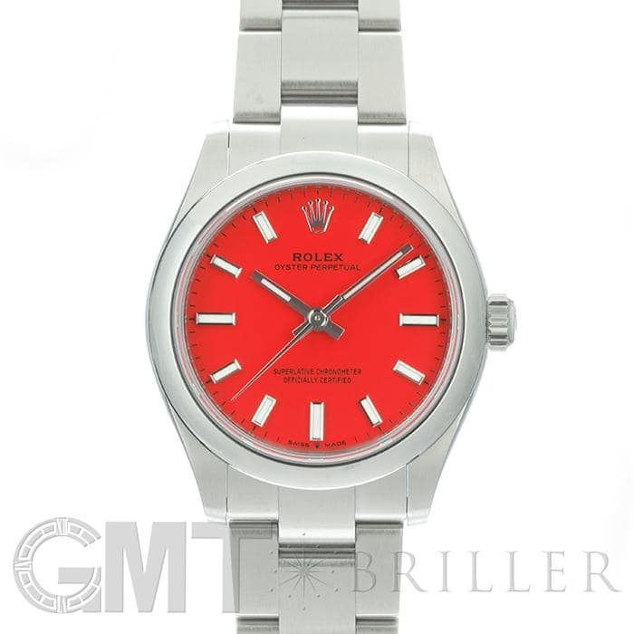 中古)ROLEX ロレックス オイスターパーペチュアル 277200 コーラル