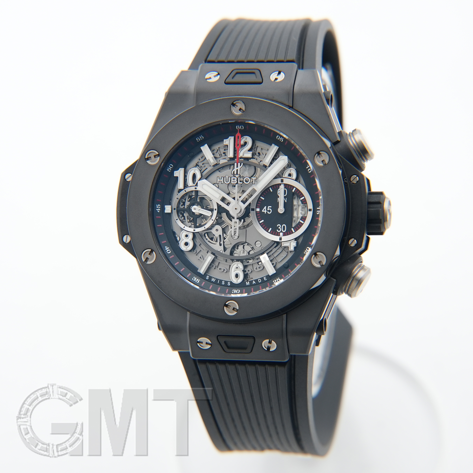中古)HUBLOT ウブロ ビッグバン ウニコ ブラックマジック セラミック