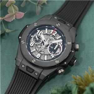 中古)HUBLOT ウブロ ビッグバン ウニコ ブラックマジック セラミック