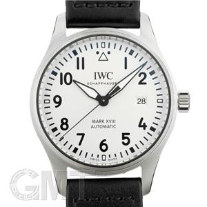 IWC インターナショナルウォッチカンパニー パイロットウォッチ マークXVIII IW327002 ホワイト レザー メイン