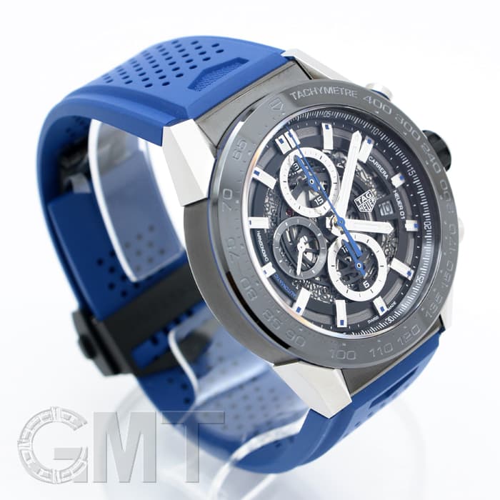 新品)TAG HEUER タグ・ホイヤー カレラ キャリバー ホイヤー01 ブルー