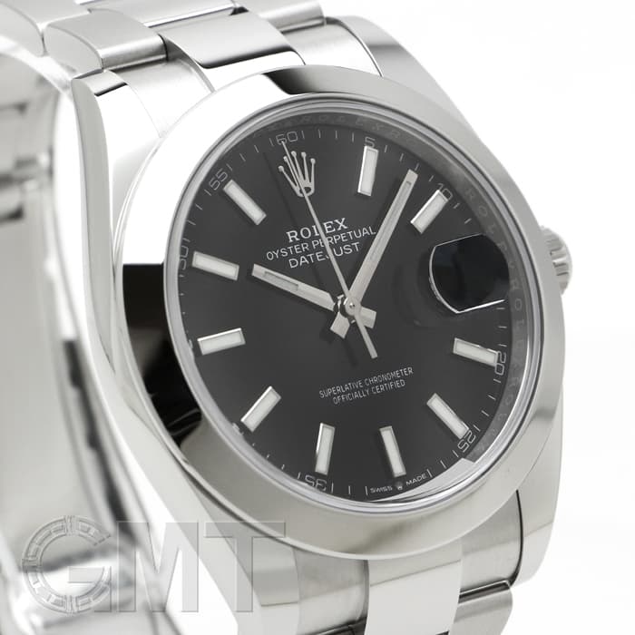 新品)ROLEX ロレックス デイトジャスト 41 126300 ブラック オイスター