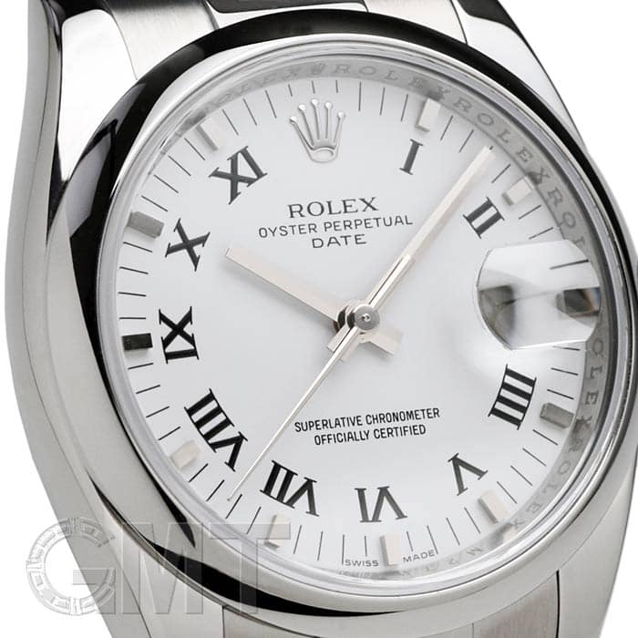 中古)ROLEX ロレックス オイスターパーペチュアル&デイト Ref.115200
