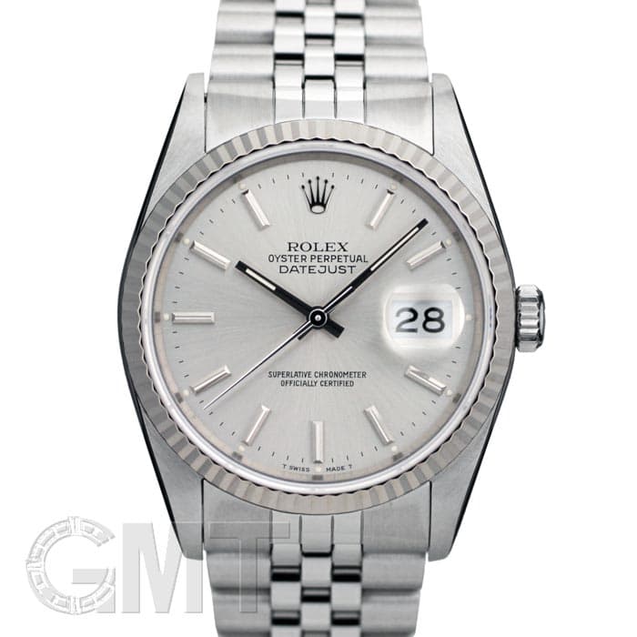 海外輸入 インボイス 中古)ROLEX シルバー Ref.16234 デイトジャスト ロレックス 本体