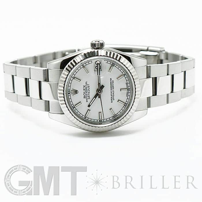 中古)ROLEX ロレックス デイトジャスト 178274 ホワイト オイスター