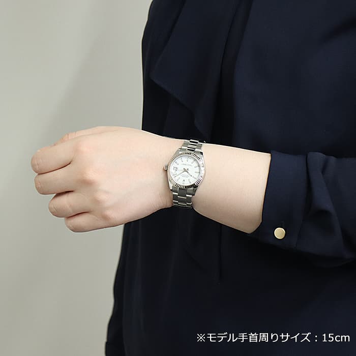 中古)ROLEX ロレックス デイトジャスト 178274 ホワイト オイスター