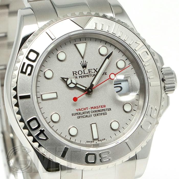 中古)ROLEX ロレックス ヨットマスター ロレジウム 16622 シルバー