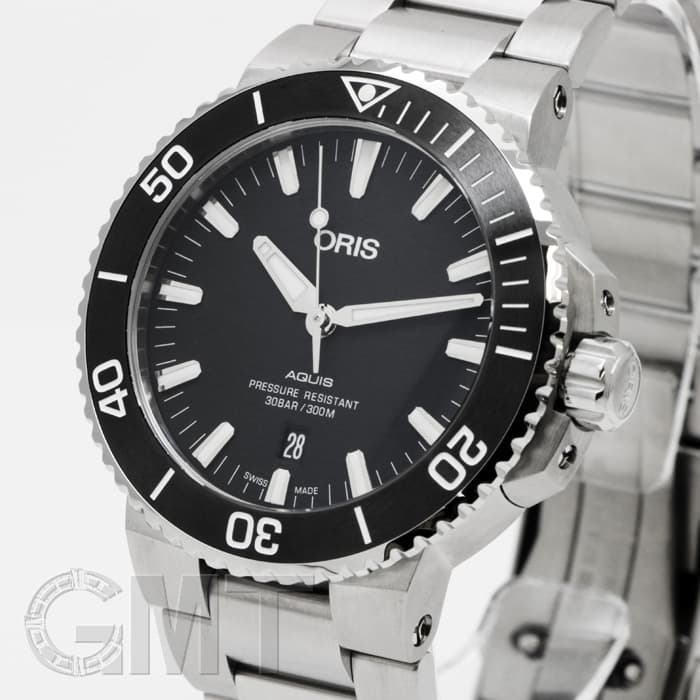 新品)ORIS オリス アクイス デイト ブラック 733 7730 4124 M（商品ID