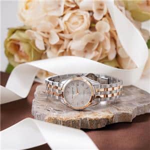 BAUME & MERCIER ボーム&メルシエ クリフトン オートマティック シルバー SS/RG MOA10152 メイン