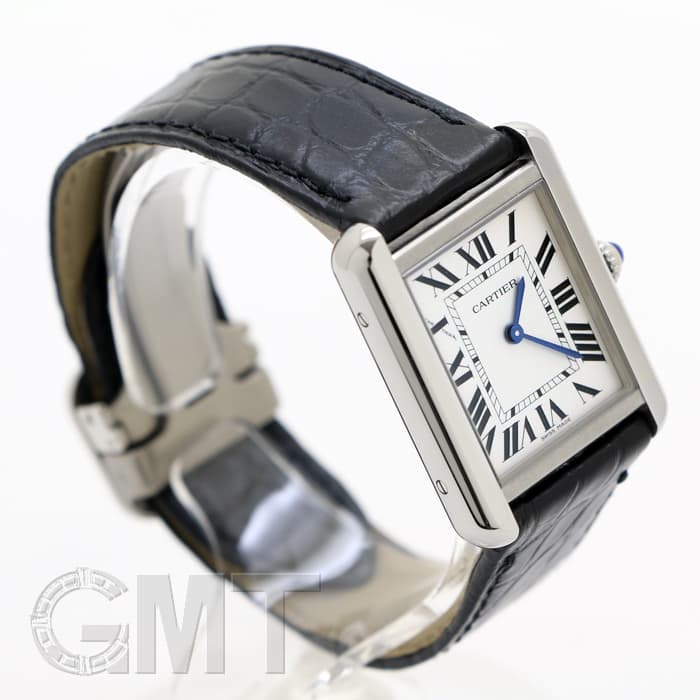 Cartier(カルティエ) 腕時計 タンクソロSM W5200005 レディース SS/アリゲーターベルト ライトシルバー カルティエ / CARTIER タンク タンクソロ SM W5200005銀座エバンス