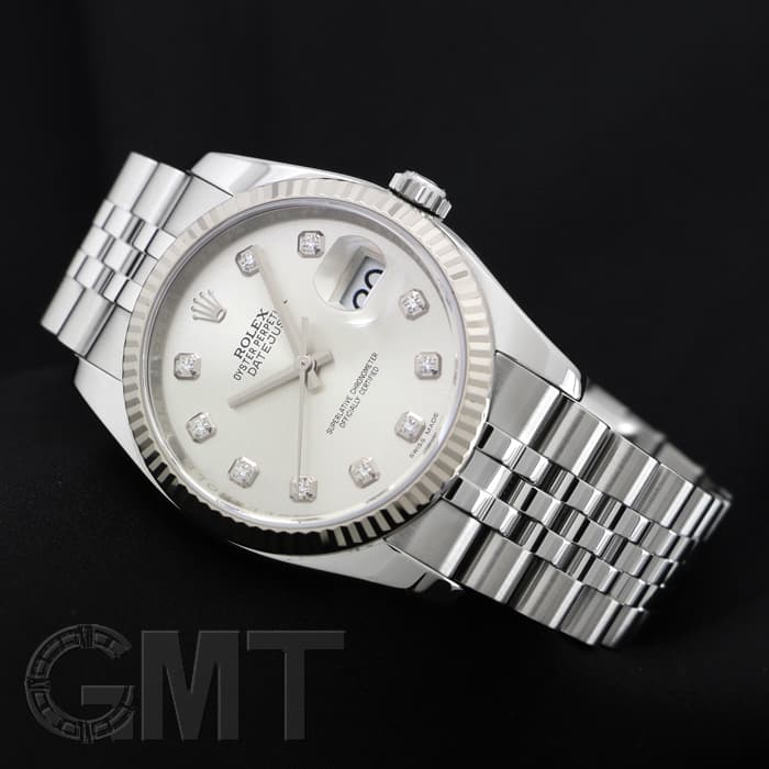 中古)ROLEX ロレックス デイトジャスト 116234G シルバー（商品ID