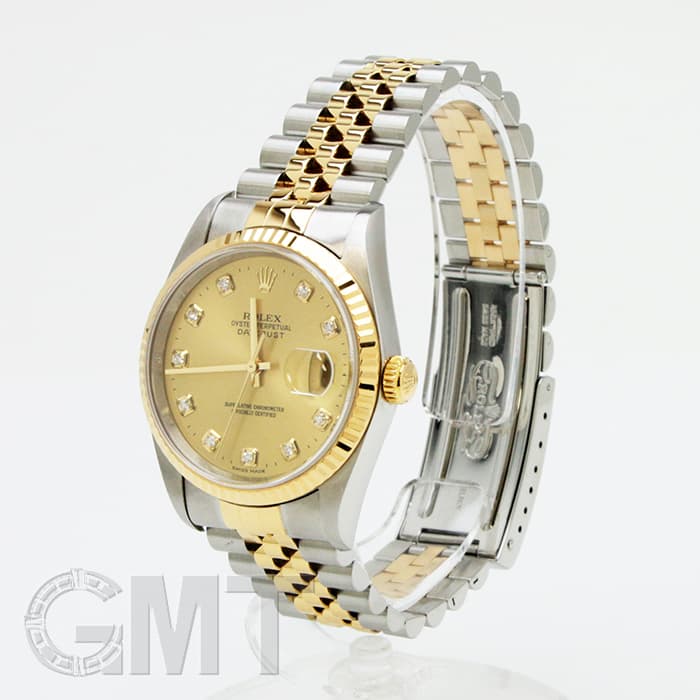 中古)ROLEX ロレックス デイトジャスト 16233G シャンパン（商品ID