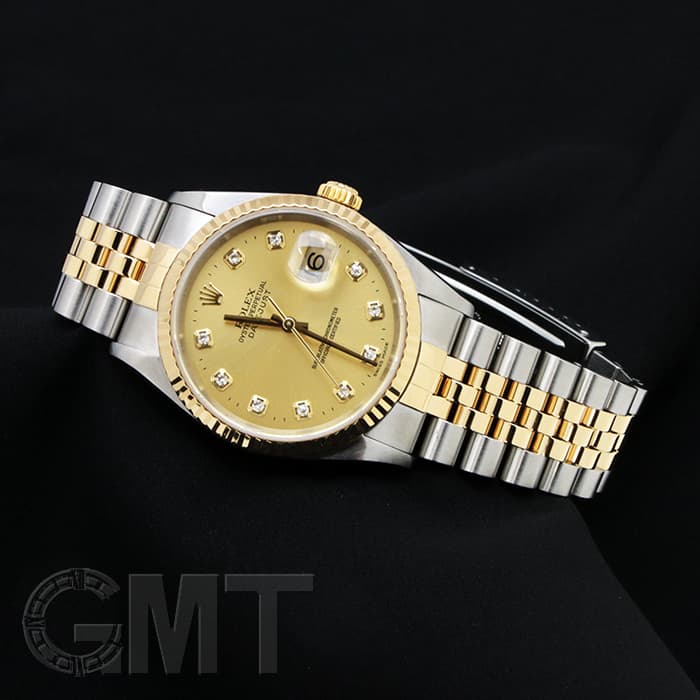 中古)ROLEX ロレックス デイトジャスト 16233G シャンパン（商品ID