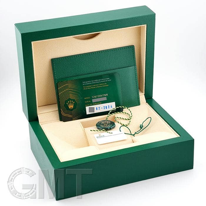 ROLEX ロレックス GMT-Master II用箱のみ　付属品あり 中古)ROLEX ロレックス GMTマスター II 126720VTNR（商品ID