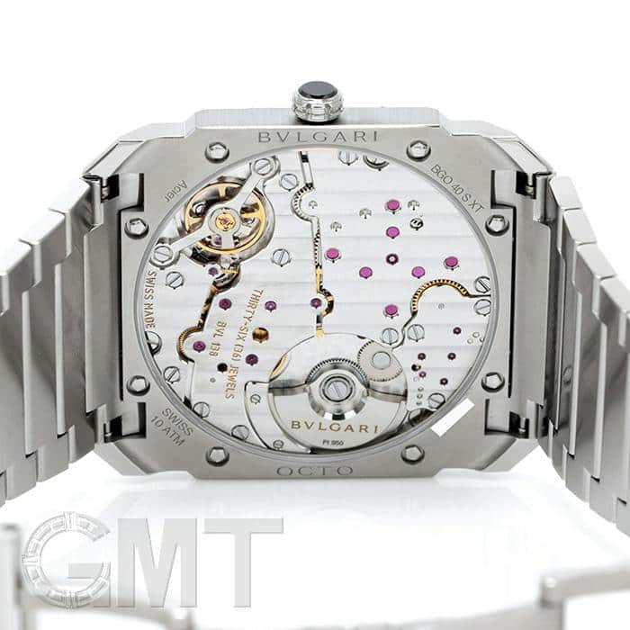 アコページ 新品)BVLGARI ブルガリ オクト 103297 BGO40BPSSXTAUTO（商品ID