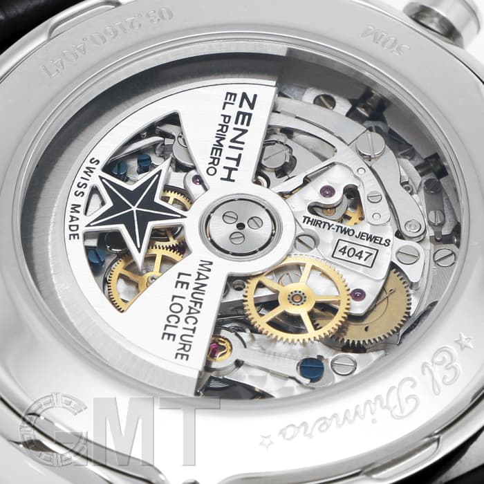 中古)ZENITH ゼニス エル・プリメロ クロノマスター オープン ムーン