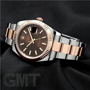 ROLEX ロレックス デイトジャスト 41 126331 チョコレート オイスターブレス メイン