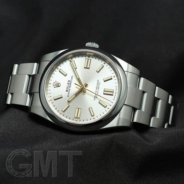 中古)ROLEX ロレックス オイスターパーペチュアル 41 124300 シルバー