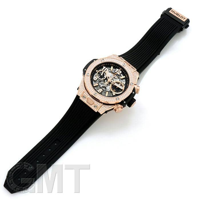 新品)HUBLOT ウブロ ビッグバン ウニコ キングゴールド パヴェ 44MM