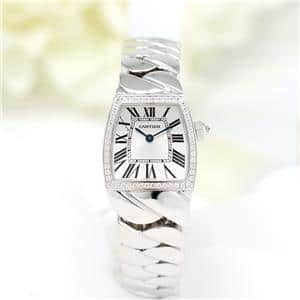 中古)CARTIER カルティエ ラ ドーニャ SM ベゼルダイヤ WE60039G（商品