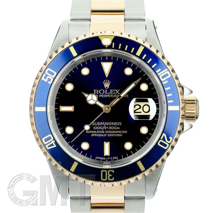 中古)ROLEX ロレックス サブマリーナー 16613 ブルー（商品ID