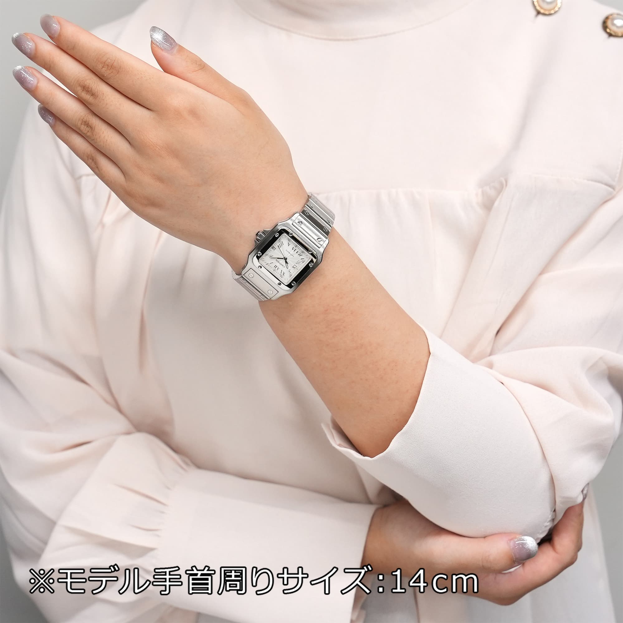 中古)CARTIER カルティエ サントス ガルベ LM W20040D6（商品ID
