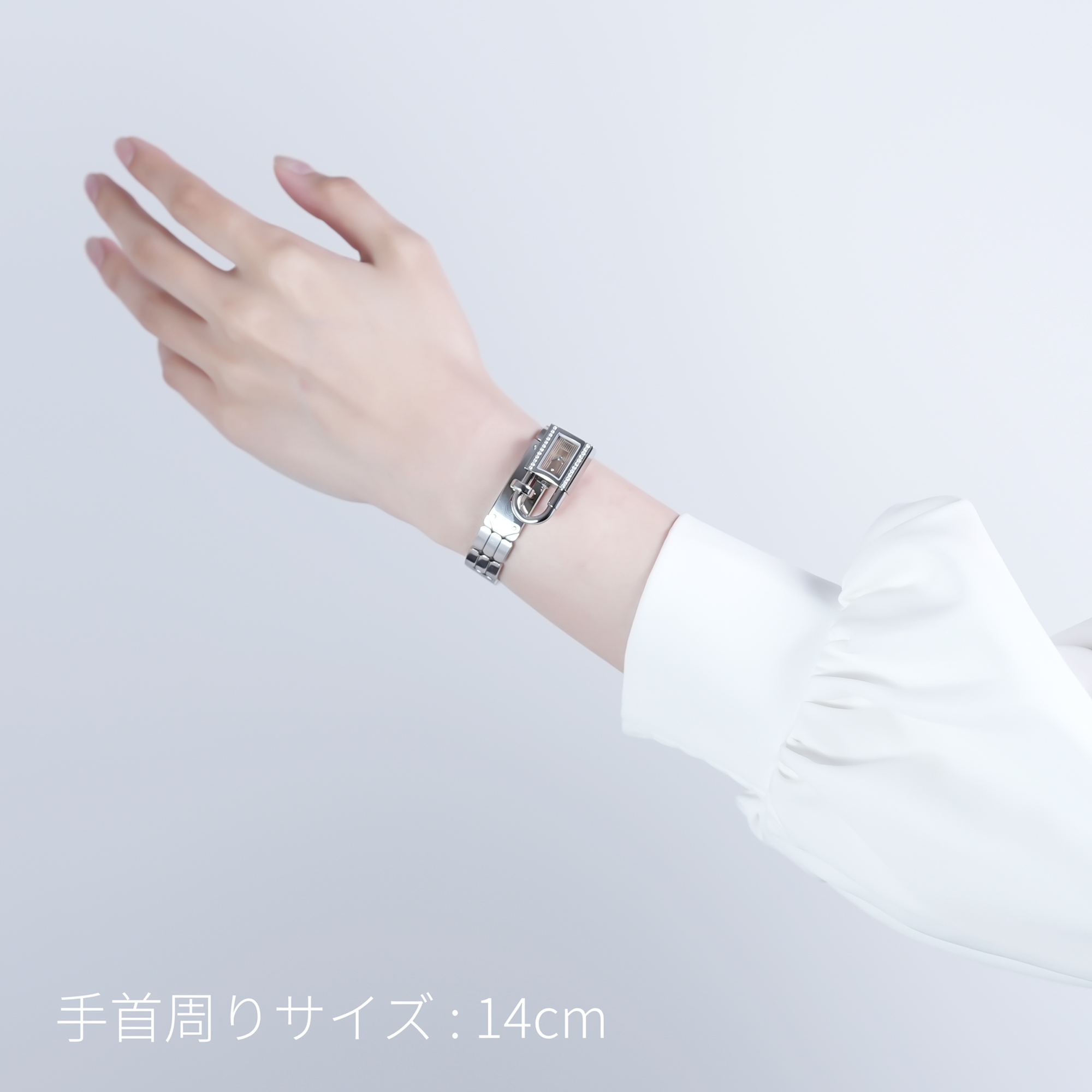 中古)HERMES エルメス ケリー ウォッチ ミニ KE4.130.535 ローズ