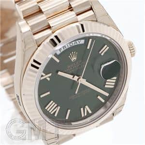 ROLEX ロレックス デイデイト 40 228235 オリーブグリーン ローマ メイン