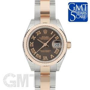 ROLEX ロレックス デイトジャスト 28 279171 チョコレート ローマ オイスターブレス メイン