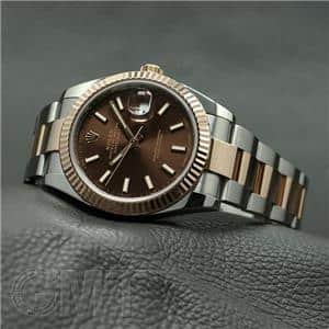 ROLEX ロレックス デイトジャスト 41 126331 チョコレート オイスターブレス メイン