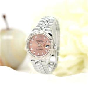 ROLEX ロレックス デイトジャスト 28 279174G ピンク 10Pダイヤ メイン