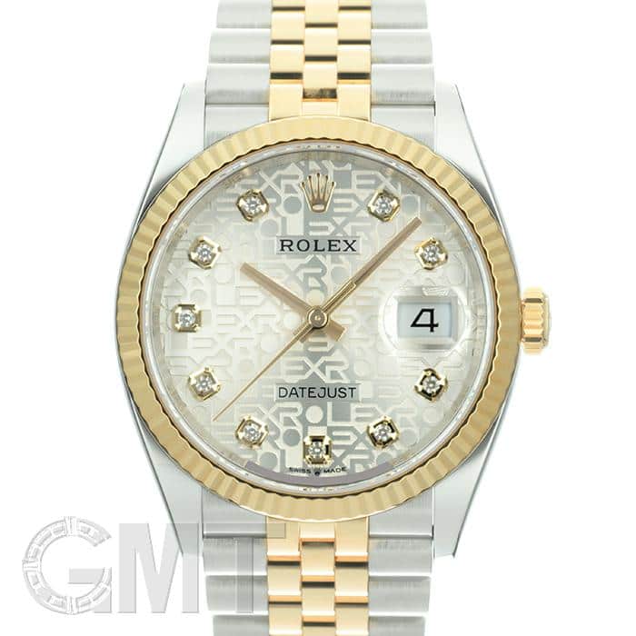 純正！ ROLEX ジュビリーブレス デイトジャスト36 YG/SS C3706 中古)ROLEX ロレックス デイトジャスト 36 126233G シルバー