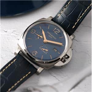 OFFICINE PANERAI オフィチーネ パネライ ルミノール ドゥエ GMT パワーリザーブ 45mm PAM00964 ブルー メイン