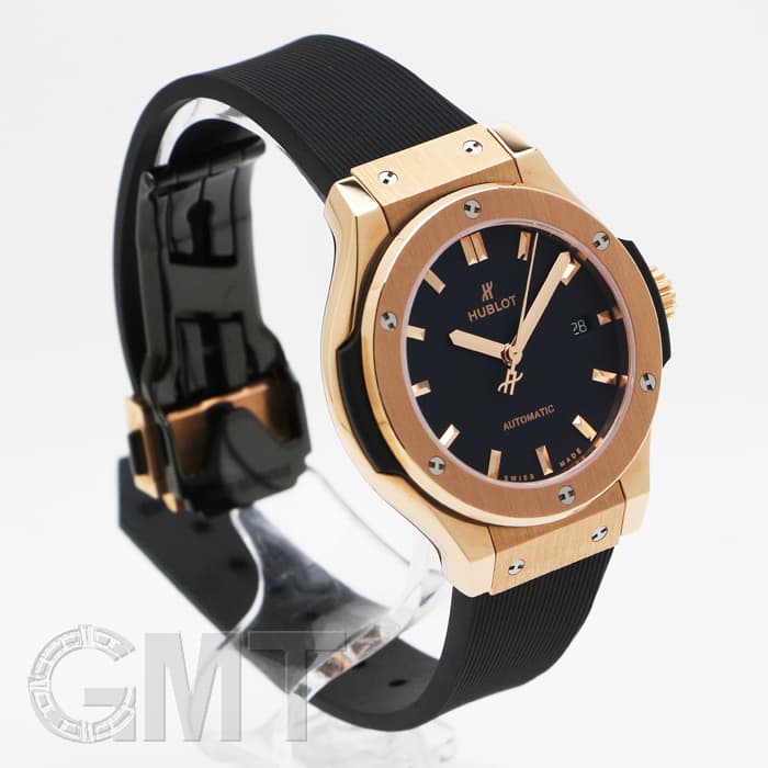 新品)HUBLOT ウブロ クラシック フュージョン キングゴールド
