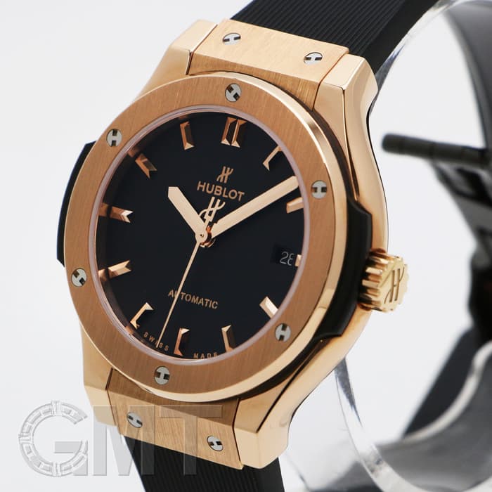 新品)HUBLOT ウブロ クラシック フュージョン キングゴールド