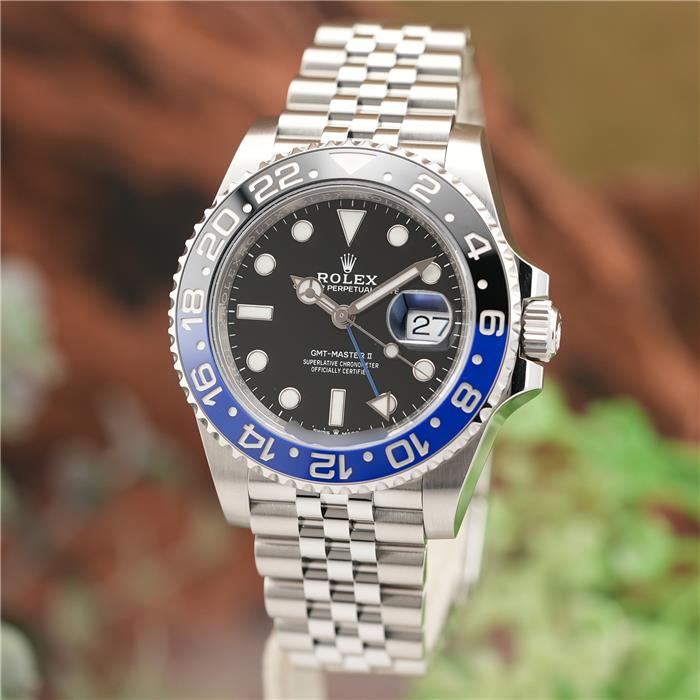 中古)ROLEX ロレックス GMTマスター II 126710BLNR ジュビリー