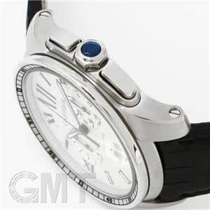 CARTIER カルティエ カリブル ドゥ カルティエ クロノグラフ W7100046 シルバー メイン