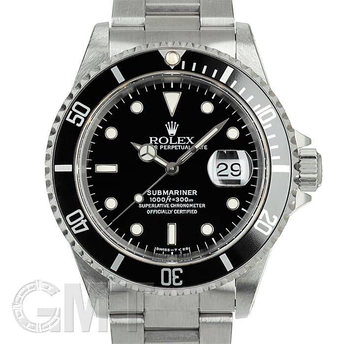 中古)ROLEX ロレックス サブマリーナー デイト 16610 U番 オール