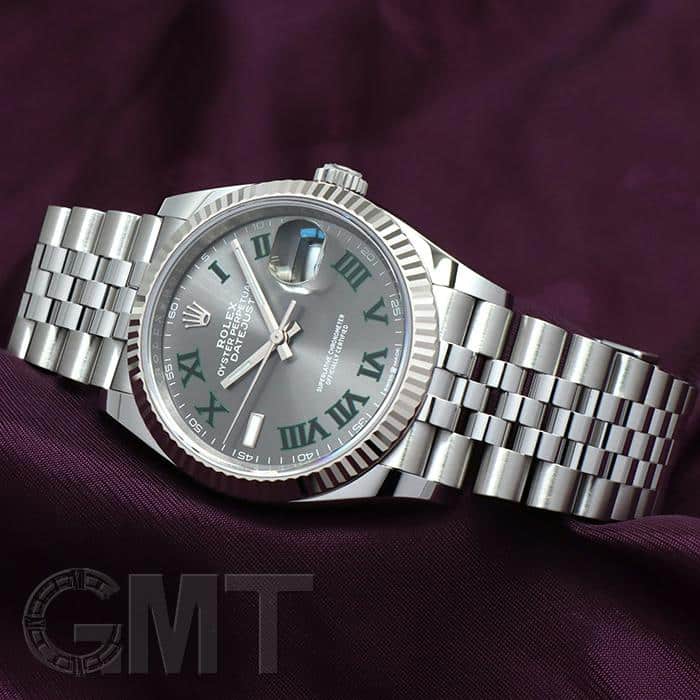 デイトジャスト36 スレートローマ 中古)ROLEX ロレックス デイトジャスト 36 126234 スレートローマ