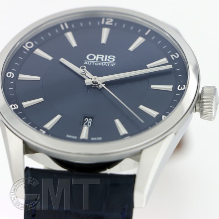 新品)ORIS オリス アーティックス デイト ブルー 733 7642 4035 D