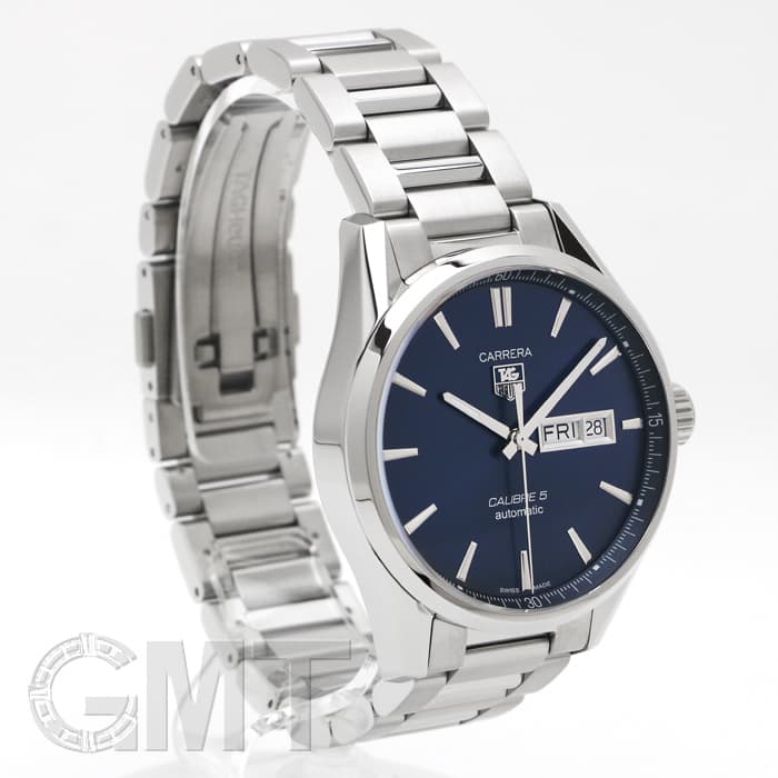 新品)TAG HEUER タグ・ホイヤー カレラ Cal.5 デイデイト ブルー