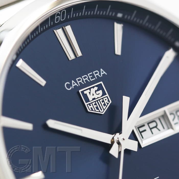 新品)TAG HEUER タグ・ホイヤー カレラ Cal.5 デイデイト ブルー