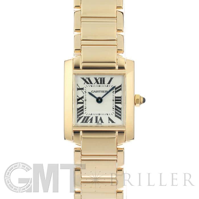 中古)CARTIER カルティエ タンク フランセーズ SM W50002N2 イエロー