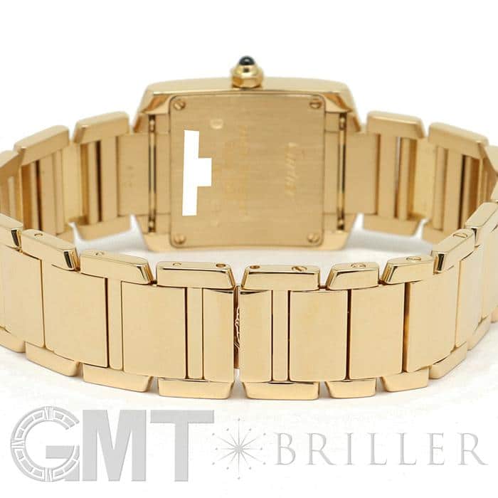 中古)CARTIER カルティエ タンク フランセーズ SM W50002N2 イエロー