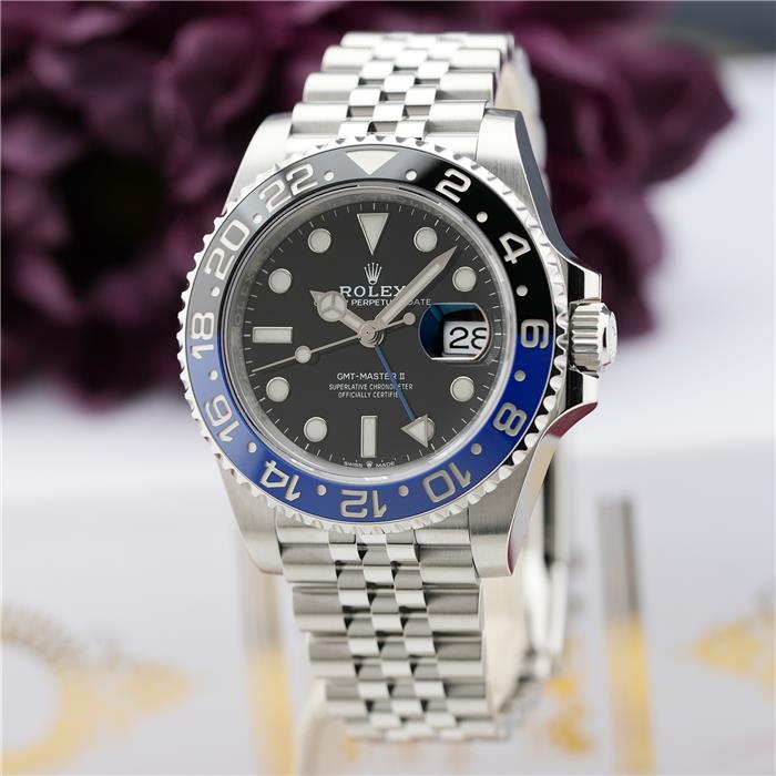 中古)ROLEX ロレックス GMTマスター II 126710BLNR ジュビリー