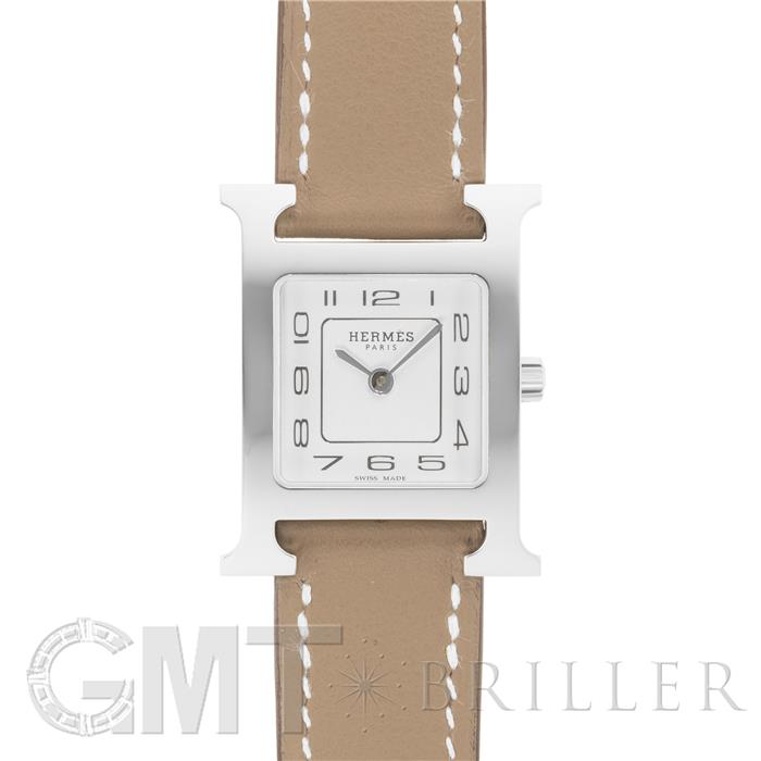 新品)HERMES エルメス Hウォッチ 30mm ミディアム エトゥープ ヴォー