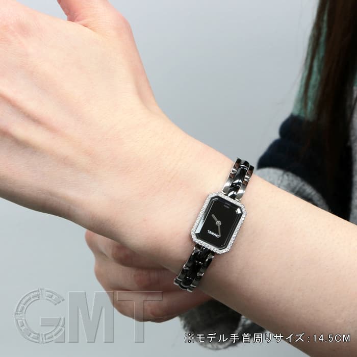 中古)CHANEL シャネル プルミエール H2163 ブラック（商品ID