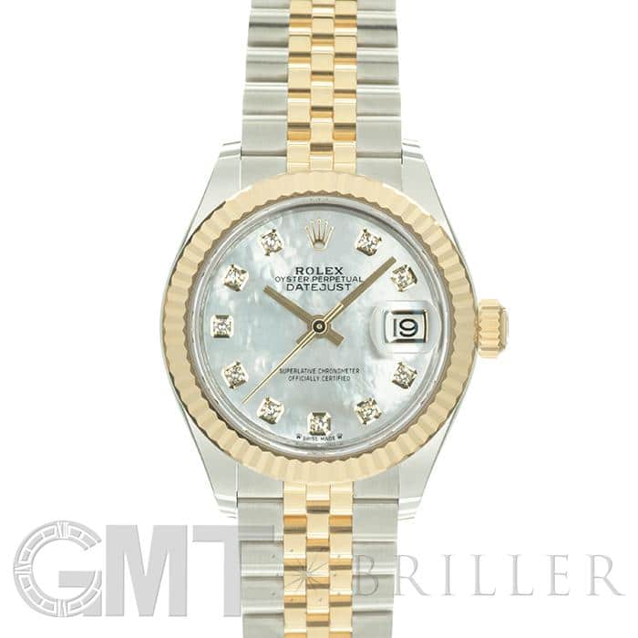 中古)ROLEX ロレックス デイトジャスト 28 279173NG ホワイトMOP