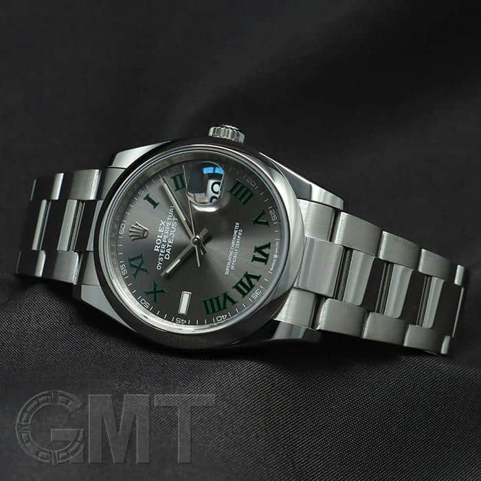 中古)ROLEX ロレックス デイトジャスト 36 126200 スレート ローマ